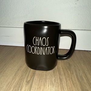 Rae Dunn Chaos Coordinator Mug Black